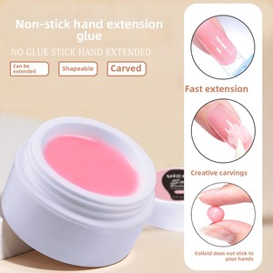 High Quality 6 Color 15ml Nail Carving Gel Polishing Agent Solid Extended Modeling Gel Nail Products - Product Image 3