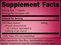 Complément Alimentaire OEM à l'Extrait de Cerise, 240 Capsules, Soutient la Santé Immunitaire
