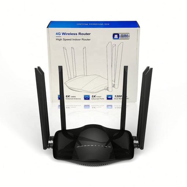 High Quality R106-AC 4G 2.4G+5.8G High Speed External Laptop WiFi Router 1200Mbps Dual Band in Stock