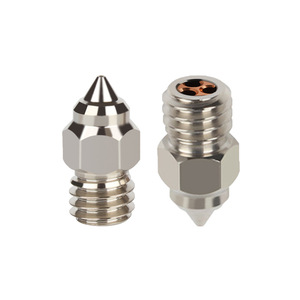 Boquilla de cobre, cromo y circonio Ender-3 Cr-6se de 0,4 mm Mk8 para impresora 3D - Product Image 3