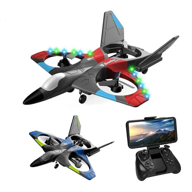 EPP Foam Plane 4DRC V27 RC Glider with Camera Fighter for Kids