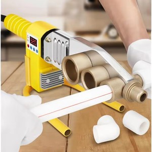Nouvelle machine de soudage à chaud pour tuyaux en plastique E-Work 20-32 mm, industrielle, professionnelle, automatique, pour tubes HDPE PVDF - Product Image 4