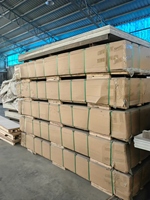 Service de découpe sur mesure de feuilles de PVC marbré recyclables de 3 mm d'épaisseur pour panneaux muraux de décoration intérieure avec revêtement UV - Prix