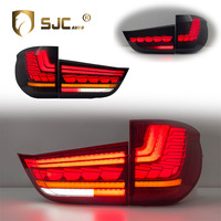 SJC Auto pour nouveau Style pour BMW X5 F15 GTS ensemble de feu arrière 14-18 modifié LED Dragon échelle système d'éclairage de lumière courante