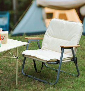 كرسي مينغ تشان للتخييم في الهواء الطلق قابل للطي للتنقل والصيد في رحلات مريحة - Product Image 4