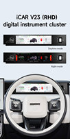 Untuk Chery ICAR ICAUR V23 11.26" 1920x440 Layar LCD Meter Dashboard Perakitan Retrofit/Aksesoris Upgrade