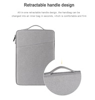 Portable 15.6 "sac pour ordinateur portable avec poignée hommes femmes étanche ordinateur portable étui de protection pour Macbook