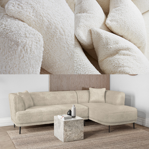 Tela de tapicería de terciopelo de lujo de fabricante moderno, forro polar de peluche unido con tela de forro polar de peluche - Product Image 6