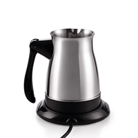 Cafetière compacte RAF R.7506 600W 0.5L Chaleur uniforme Nettoyage facile Interrupteur indicateur pour la préparation quotidienne de café chaud à la maison ou au bureau