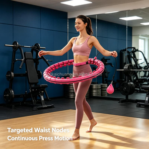 Regalo de Cumpleaños: Aro de <span class=keywords><strong>Hula</strong></span> Inteligente con Peso para <span class=keywords><strong>Fitness</strong></span>, Entrenador de Cintura para Pérdida de Grasa, para Adultos, Hombres, Mujeres, Estudiantes y Niños - Product Image 3