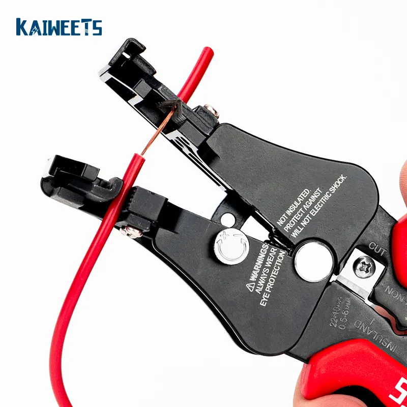 KAIWEETS Wire Stripper Duty Automatic Wire Stripper Tool For 10-17 AWG Solid Stranded Electrical Wire Cutting