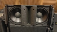 Vera20 Altavoz Activo de Línea Doble de 10 Pulgadas, Calidad Profesional Premium, 8 ohmios, 100H X 15V, Sistema de Sonido de Dispersión, Impermeable
