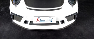 KM para <span class=keywords><strong>Porsche</strong></span> 911, accesorios de labio delantero de coche de fibra de carbono de alta calidad, compatible con 911 <span class=keywords><strong>Carrera</strong></span> y 991,1 PASM Kburning - Product Image 6