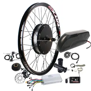 1500W 2000W 3000w1000 w e bike motor kit for bicycle 20 inch electric back wheel with complete kit 1000w electric back wheel kit