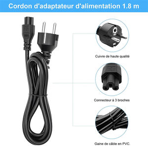 VDE מאושר האיחוד האירופי 220 וולט 3 פין מיקי עכבר רפואי כיתה כבל חשמל עם C5 תקע כבל חשמל - Product Image 5