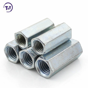 Din6334 Lớp 8 tốt chủ đề ren Rod Coupler vòng và Hex khớp nối NUT - Product Image 3