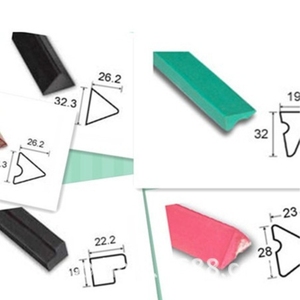 Cojín de goma de billar negociable de alta calidad Popular 6 unids/set de longitud para mesa de billar - Product Image 1