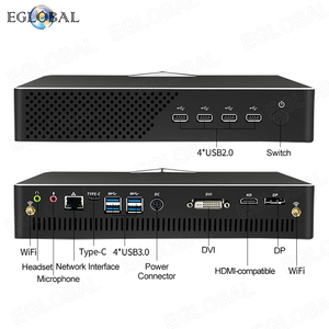 Intel Mini PC GTX 1660S 6GB gddr6 Core I7-9700F I9 9900t chơi game máy tính để bàn 64GB DDR4 1TB NVMe SSD Win 10 Pro mini máy tính để bàn - Product Image 2