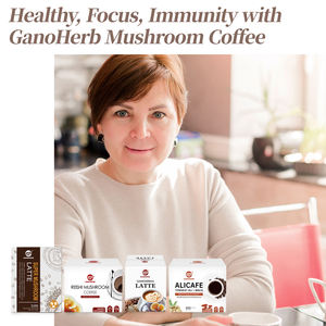 GANOHERB OEM özel etiket bitkisel Ganoderma kahve 3 in 1 <span class=keywords><strong>Cappuccino</strong></span> çözünebilir kahve Ganoderma Lucidum özü ile - Product Image 6