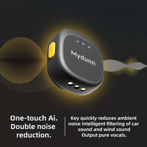 Micrófono Lavalier inalámbrico para IPhone/<span class=keywords><strong>Android</strong></span>, Mini micrófono con cancelación de ruido, para grabación de video, Vlog, YouTube - Product Image 2