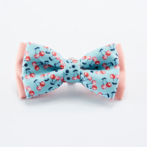 Hot Sale Wholesale Manufacturer OEM Detachable Multiple Colorful Print Pet Cat Dog Bow Tie - Product Image 1