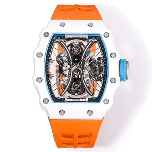 นาฬิกาข้อมือกลไกแบบโปร่งใส รุ่นท็อป Tourbillon 53-01 ดีไซน์ทันสมัย คุณภาพสูง ผลิตจากคาร์บอนไฟเบอร์ NTPT หรูหรา เหมาะสำหรับนักธุรกิจ - Product Image 1