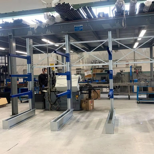 Chất Lượng Cao Cantilever Giá Kệ Nhiệm Vụ Nặng Nề 1000Kg Công Suất Có Thể Điều Chỉnh Kim Loại Kệ Cho Kho Lưu Trữ - Product Image 1