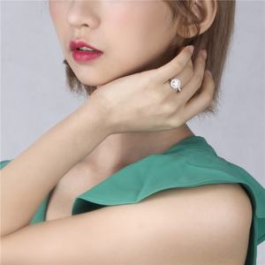 Anillo de Compromiso Halo MS-026, Oro Blanco de 10K, 14K, 18K, Anillo con Diamante Cultivado en Laboratorio - Product Image 5