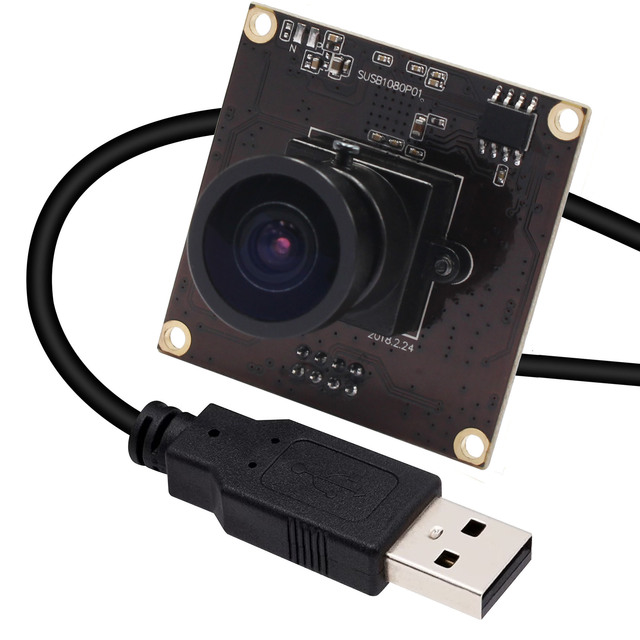 ELP USB 3.0 Camera , Mjpeg YUY2 50fps High Speed Wide Angle USB Camera Module, Full HD 1080P Webcam for Windows & Linux OS