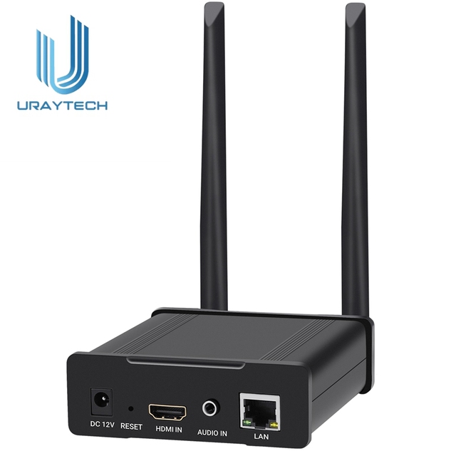 H.264/h.265 Video Encoder 1080P WiFi NDI for SRT RTMP RTSP Live Streaming HDMI Input Wireless