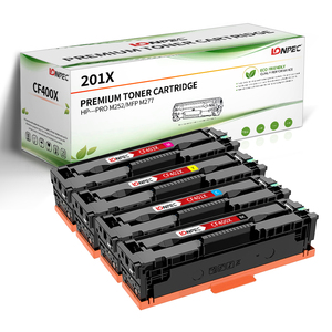 Cartouche de toner noir Lonpec compatible 201X CF400X/<span class=keywords><strong>CF401X</strong></span>/CF402X/CF403X pour <span class=keywords><strong>HP</strong></span> Color LaserJet Pro MFP - Product Image 1