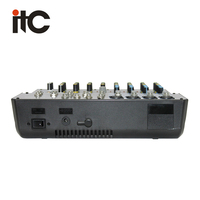 Console de mixage professionnelle ITC, console de mixage audio numérique miniature 12 canaux avec DSP 24 bits