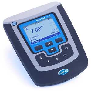 Analyseur de qualité de l'eau multiparamètres à double canal HACH HQ440D pour l'analyse du pH, de la conductivité, de l'oxygène dissous, de l'ORP et de l'ISE - Product Image 1