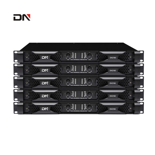 Factory Direct Sales of High-power DN218 1800W 2-channel Class D Outdoor Performance/event Audio Power Amplifier