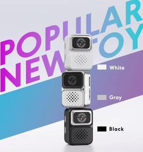 Mini caméra porte-clés rétro numérique, enregistreur vidéo de poche portable pour voyages, caméra d'action sportive portable - Product Image 6
