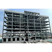 Bâtiment d'hôtel de luxe de grande hauteur, structure en acier moderne, conception de structure en acier légère, appartement modulaire préfabriqué, marque JIEKE
