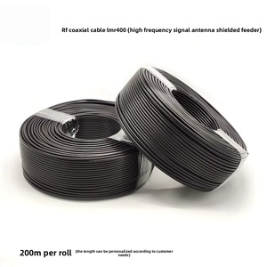 Cable Coaxial de Radiofrecuencia LMR400RF de 1/2 Pulgada, Conductor de Cobre Trenzado, Cubierta de PE, Blindaje de Lámina de Aluminio, 50 ohmios, 200 m, Telecomunicaciones - Product Image 4
