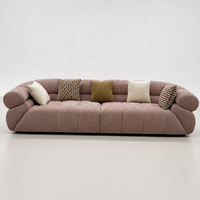 Ensemble de canapés en tissu moderne |   Canapé de salon luxueux rembourré pour appartement, mobilier d'hôtel