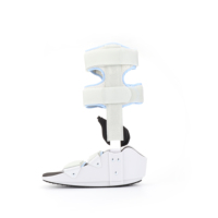 Attelle de cheville à bascule pour entorse Fractures stables Chirurgie post-ligament Aide aux blessures au pied Propulsion Sangles réglables