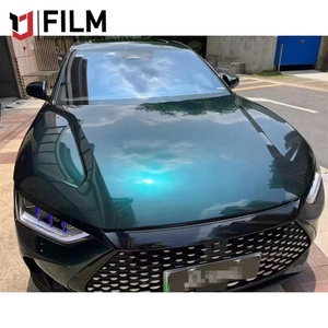 Precio de fábrica, envoltura de <span class=keywords><strong>vinilo</strong></span> verde <span class=keywords><strong>bosque</strong></span> metálico, películas de envoltura verde, rollo de envoltura de coche sin burbujas de aire, <span class=keywords><strong>vinilo</strong></span> de cuerpo completo - Product Image 2