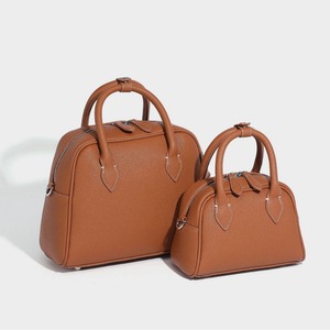 Design Boston Handbag Versatile Casual Work Clothing <b>Bag</b> Zipper Fashionable Waterproof PU Material Crossbody Tanjing - Product Image 1