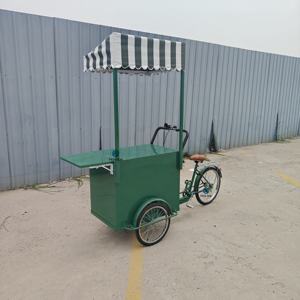 Triciclo de comida rápida Hotdog más popular, carrito de comida móvil, uso comercial, diseño ligero - Product Image 6