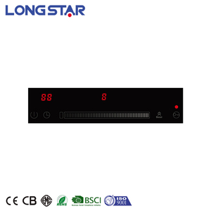 Bếp Cảm Ứng Đốt Kép Màu Đen Chất Lượng Cao Bếp Từ Hai Tấm Tích Hợp - Product Image 4