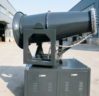 Canon à brouillard automatique 109L/min pour le contrôle de la poussière avec vent puissant pour le traitement des agrégats