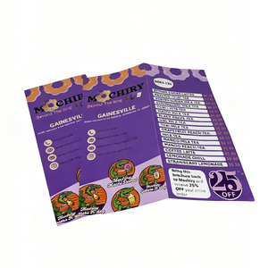 Tùy chỉnh in Brochure Flyer tờ rơi kinh doanh dịch vụ tờ rơi A5 chuyển phát nhanh tờ rơi kỹ thuật số treo thẻ tờ rơi máy in tờ rơi - Product Image 5