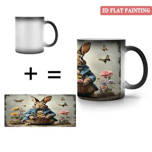 Cadeau de remerciement pour les enseignants, tasse à sublimation 11 oz, céramique noire givrée, tasse changeante de couleur à la chaleur - Product Image 4