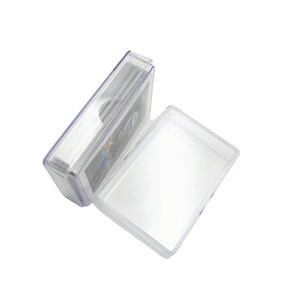 Wholesale hot sell customized poker card box clear box for playing