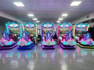 Máquina de Juegos de Arcade para Zonas de Diversión, Operada con Monedas, Simulador Dinámico de Vuelo de Avión y Conducción - Product Image 6