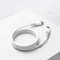 Câble de charge rapide magnétique en silicone 140W OEM ODM Type C avec microphone, XLR, Cat6 pour extérieur, C vers C, instrumentation et câblage
