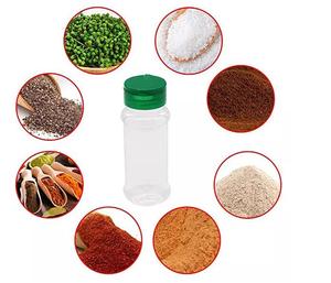 Factory Direct Sale Eco-friendly Stackable Cylinder Shape Glass Salt Pepper <b>Bottles</b> <b>Plastic</b> Caps Silk Screen Printed Spice - Product Image 6